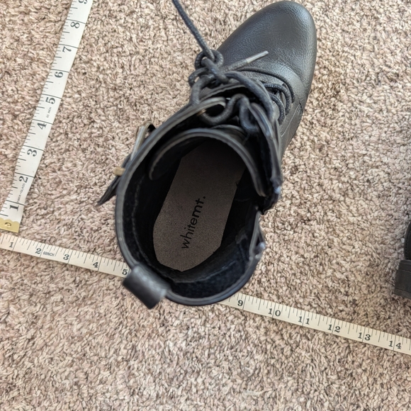 Stylish Black Ankle Boots with Buckle Accents - Picture 5 of 5